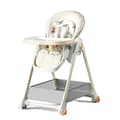 Miniatyrbild 1 av 2: Babystol, Justerbara positioner, Lätt att rengöra,820-VIT