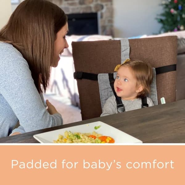 OBOSOE Børnerejsesæde - Kompakt og transportabelt babysæde med sikkerhedssele