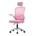 Miniatyrbild 1 av 5: Sevencomfort - Ergonomisk lärande stol med justerbart ryggstöd - Höj- och sänkbar - Klarar 200KG - Rosa