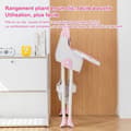 Miniatyrbild 6 av 6: K IKIDO Hög stol för baby, Evolutiv hög stol, Från 6 månader till 3 år, 2-i-1 stol med 5-punkts sele, rosa