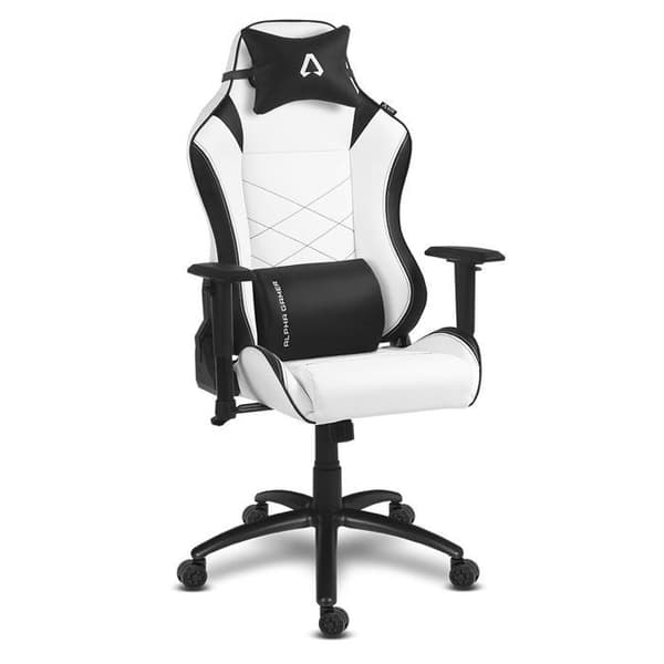 Spelstol Alpha Gamer Atena Vit / Svart