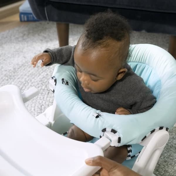 BABY EINSTEIN Lärande barnstol -OPUS OCH NEPTUNE- ger stöd till baby, 2 sittpositioner, aktivitetsbricka