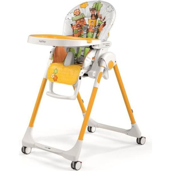 Peg Perego Prima Pappa Follow Me Fox and Friend evolutionär barnstol - Flerfärgad