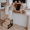 Pikkukuva 8 / 9: Lasten jakkara, Taaperojakkara, Keittiöjakkara, Kylpyhuonejakkara, Montessori-oppimisjakkara, Puinen jakkara