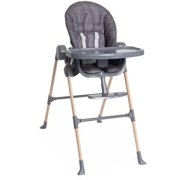 Barnstol - CHICCO - Polly Essential - 0/3 år - Kolgrå
