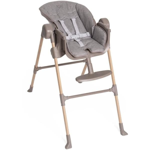 Barnstol - CHICCO - Polly Essential - 0/3 år - Askgrå