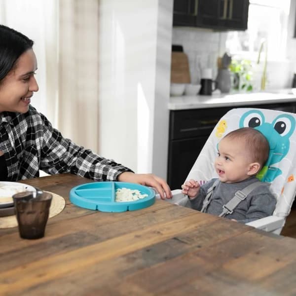 BABY EINSTEIN NEPTUNE Barnstol för spädbarn från 6 månader till 3 år, inklusive: vattenmatta, säkerhetsplatta, bricka och förvaringsficka
