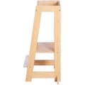 Miniatyrbild 4 av 6: Montessori-lärtorn - ROBA - FSC-certifierad bambu - justerbar i 3 höjdnivåer - upp till 80 kg - naturlig