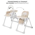 Miniatyrbild 4 av 4: KINDERKRAFT - Hög stol Tummie - Beige
