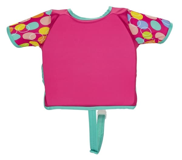 Swim Safe ABC Sim Träningsväst UPF 50+ m/ärmar, Skum 11-30 kg Pink