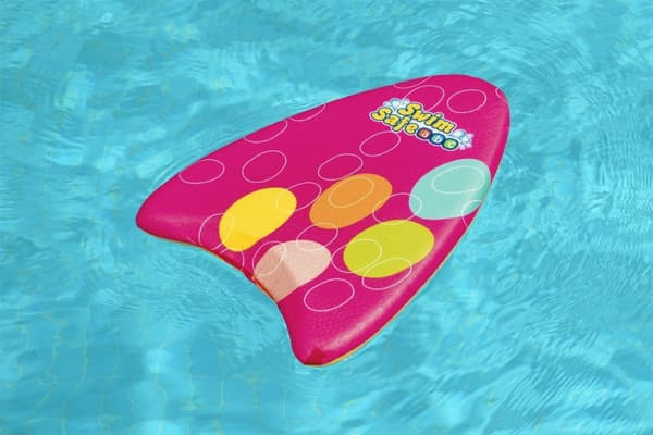 Swim Safe ABC Kickboard Pink m/tyg 19-30 kg