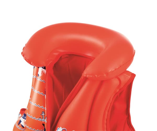 Swim Safe Uppblåsbar Väst Deluxe (tyg foder) 3-6 år, sjöjungfru