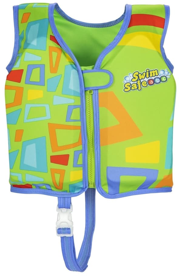 Swim Safe Sim Träningsväst UPF 50+, Skum 19–30 kg, Grön