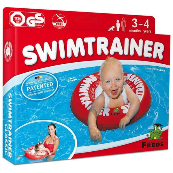 Freds Swimtrainer Classic Rød 0-4 år 6-18 kilo