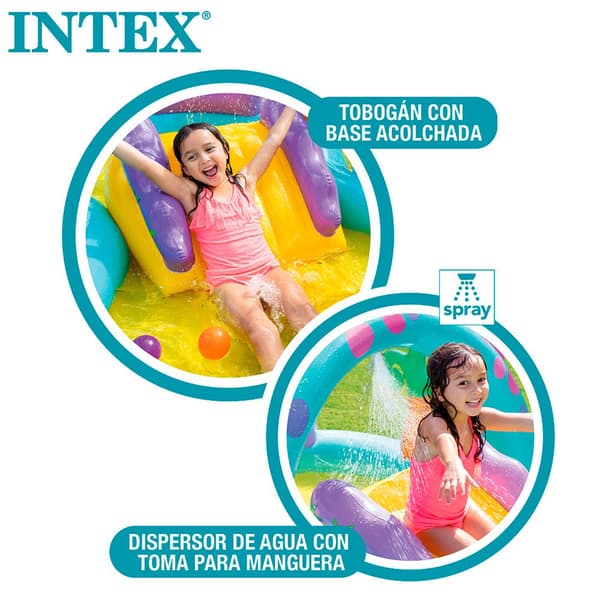 Intex Dinosaur Pool Monivärinen 333 x 229 x 112 cm