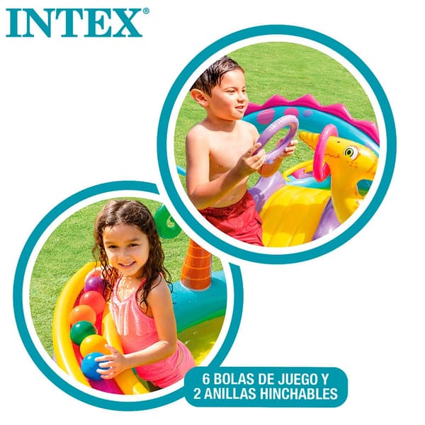 Intex Dinosaur Pool Monivärinen 333 x 229 x 112 cm