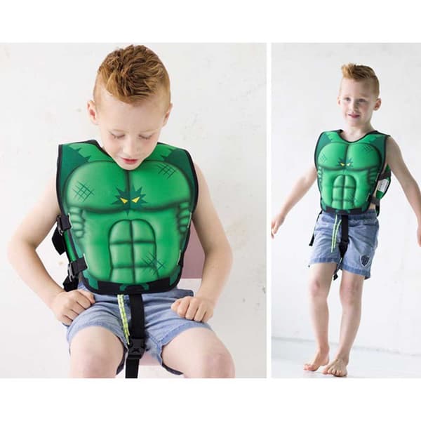 Waimea Vest Hero Swimming Grøn 3-6 Years