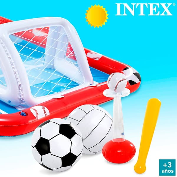 Intex Multisport Inflatable Play Center 325x267x102 Cm Flerfarvet 325 x 267 x 102 cm