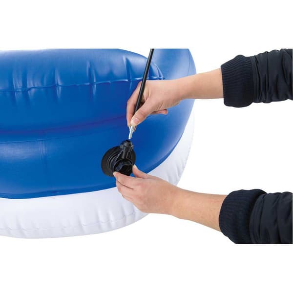 Bestway Uppblåsbar Fåtölj-solstol Coolerz The Fun Vit 198 x 104 cm