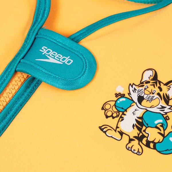 Speedo Väst Learn To Swim Character Printed Orange 4-6 Years