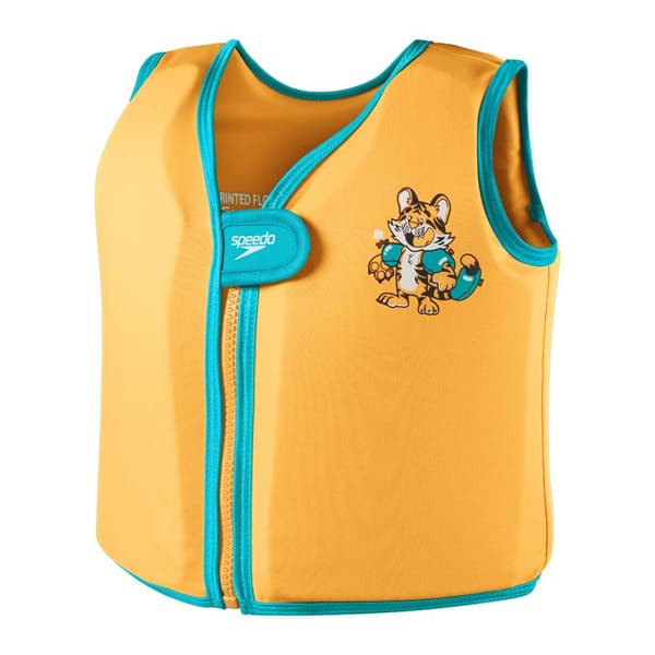 Speedo Väst Learn To Swim Character Printed Orange 4-6 Years