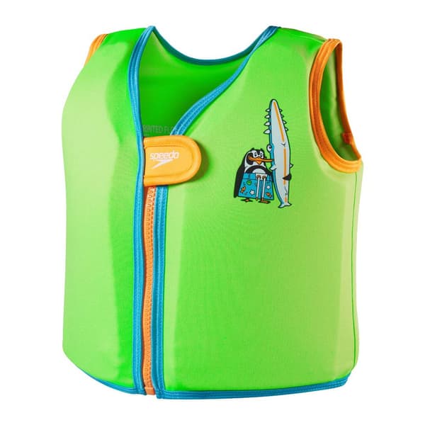 Speedo Vest Learn To Swim Character Printed Grøn 4-6 Years