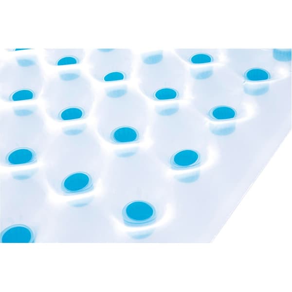 Bestway Pool Luftmadrasser Transparent 193 x 142 cm