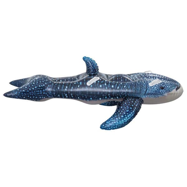 Bestway Whale Shark Pool Luftmadrasser Blå 193 x 122 cm