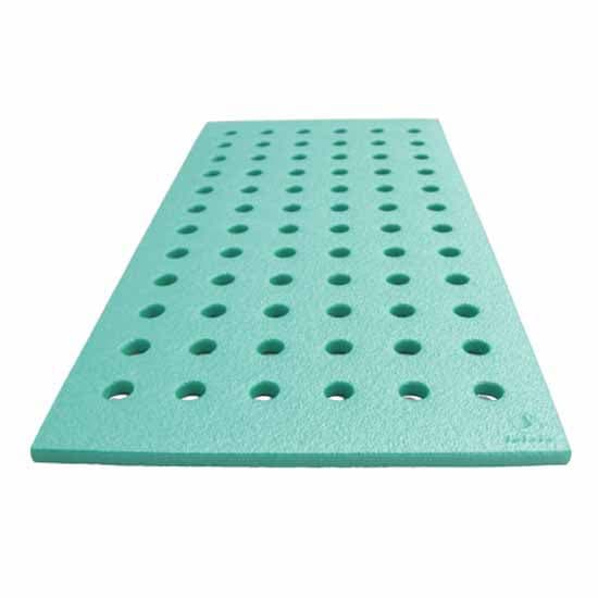 Leisis Flydende Måtte Med Huller Baby Grøn 100x50x2 cm
