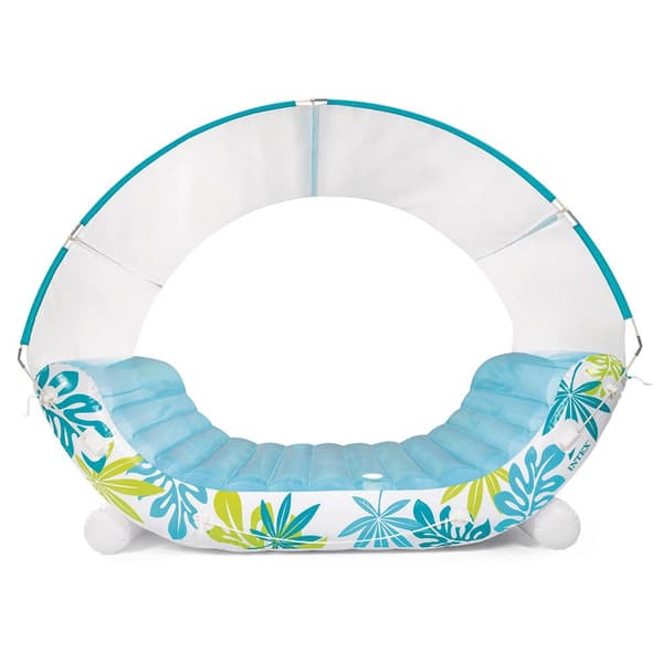 Intex Pool Luftmadrasser Tropical Canopy Lounge 224x150x165 cm