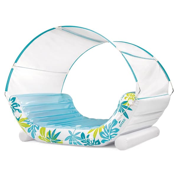 Intex Pool Luftmadrasser Tropical Canopy Lounge 224x150x165 cm