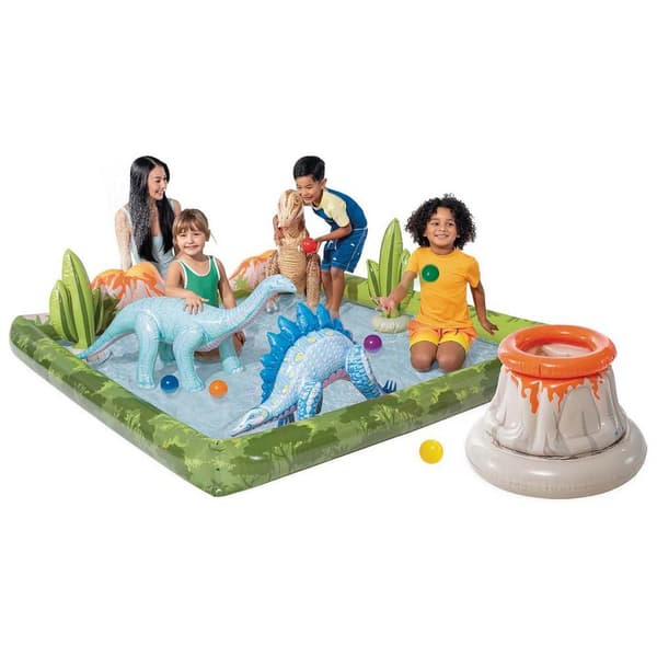 Intex Vandspilscenter Jurassic Adventure  201x201x36 cm
