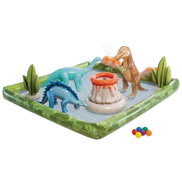 Intex Vandspilscenter Jurassic Adventure  201x201x36 cm