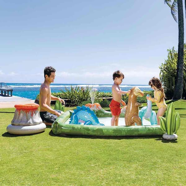 Intex Vandspilscenter Jurassic Adventure  201x201x36 cm