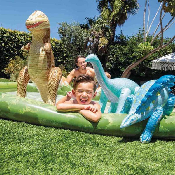 Intex Vandspilscenter Jurassic Adventure  201x201x36 cm