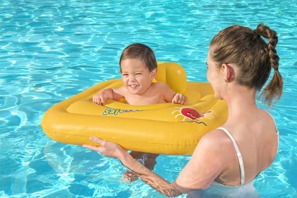 Bestway Badring Swimsafe 1-2 år