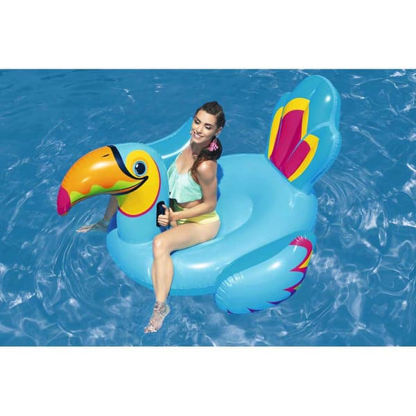 Bestway Tucan Pool Luftmadrasser Blå 207 x 150 cm