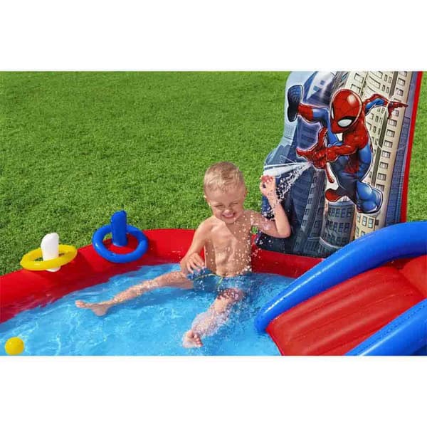 Bestway 98793 Marvel Spider-man 211x206x127 Cm Vandlegeland  211x206x127 cm