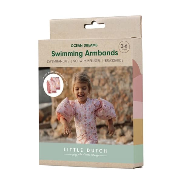 Little Dutch Ocean Dreams svømmeærmer Pink