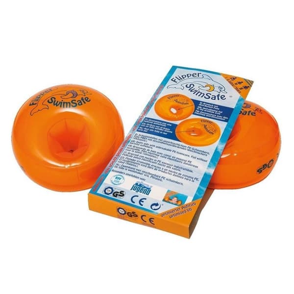 SwimSafe Svømmeærmer Flipper Orange 2 stk