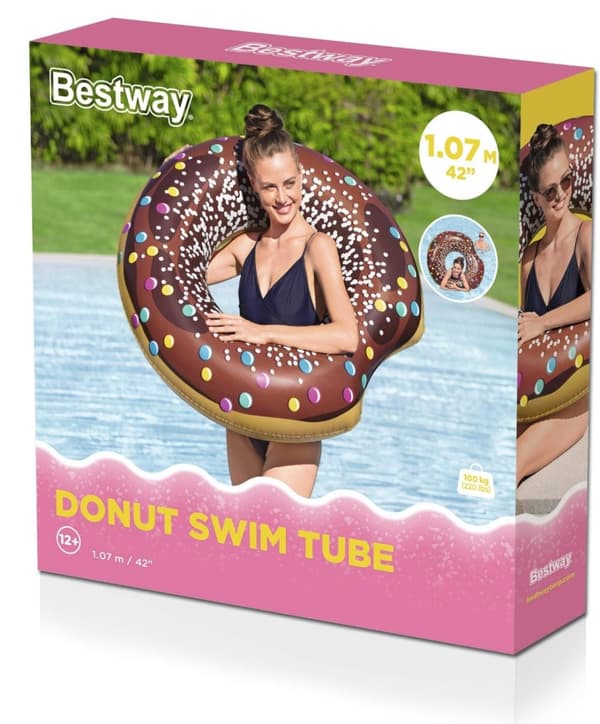 94cm 'Donut' badring, brun