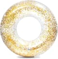 Miniatyrbild 1 av 2: Glittrande barnbadring 66x30cm Lämplig för barn under 15 år (35-48kg) - Guld/Rosa