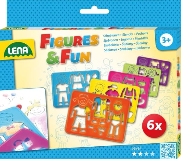 Lena SM65750, Children''s craft kit, 3 vuosi/vuosia, Monivärinen, 6 kpl