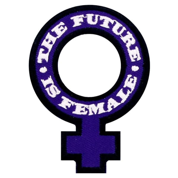Grindstore The Future Is Female Patch Purple One Size