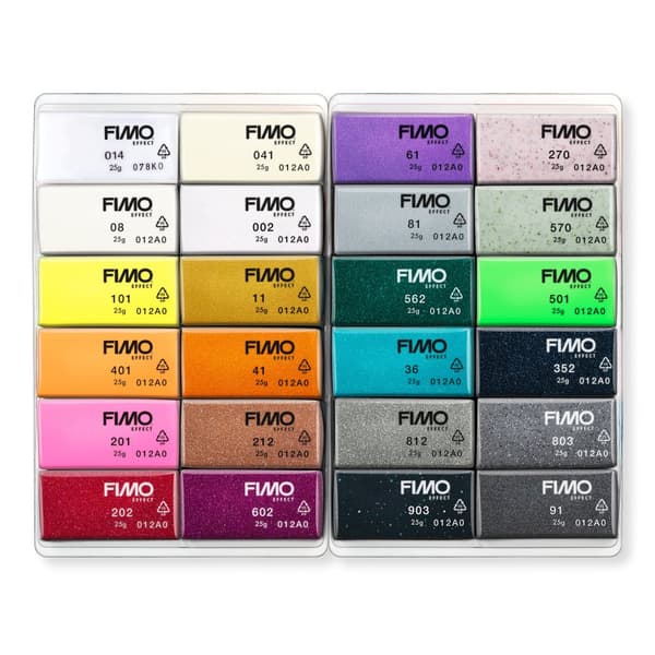 Effect Colour 24 stk. FIMO