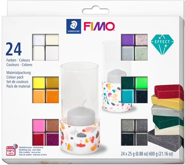 Effect Colour 24 stk. FIMO