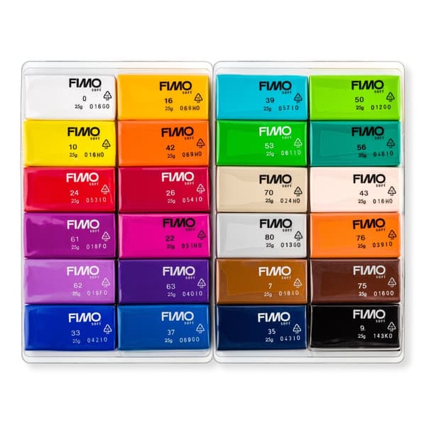 FIMO Lera Soft Colour 24-p Basfärger Staedtler