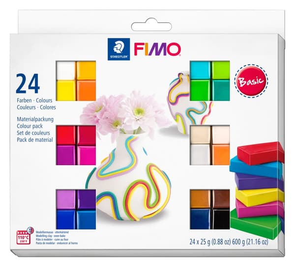 FIMO Lera Soft Colour 24-p Basfärger Staedtler