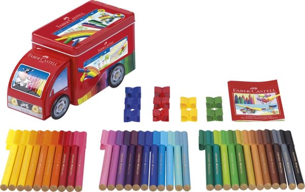 Fiberpenna Connector Lastbil 33-p, Faber-Castell
