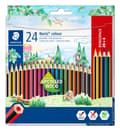 Miniatyrbilde 1 av 2: Noris® colour 24-pk fargeblyanter i WOPEX-material kjøp 24 betal for 20 BONUSPAKKE Staedtler